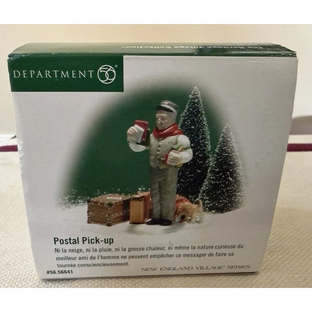 Department 56 Postal Pick-up Figurine From The New England Village Series #5640